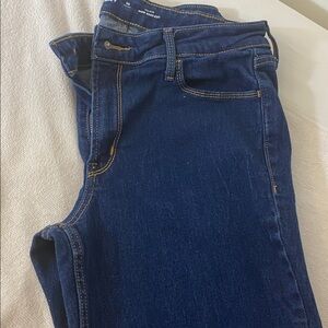 Old Navy Mid-Rise Bootcut Jeans - Dark Blue